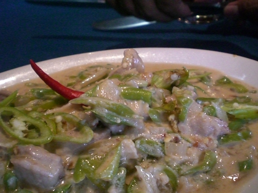 Here's the Bicol Express.